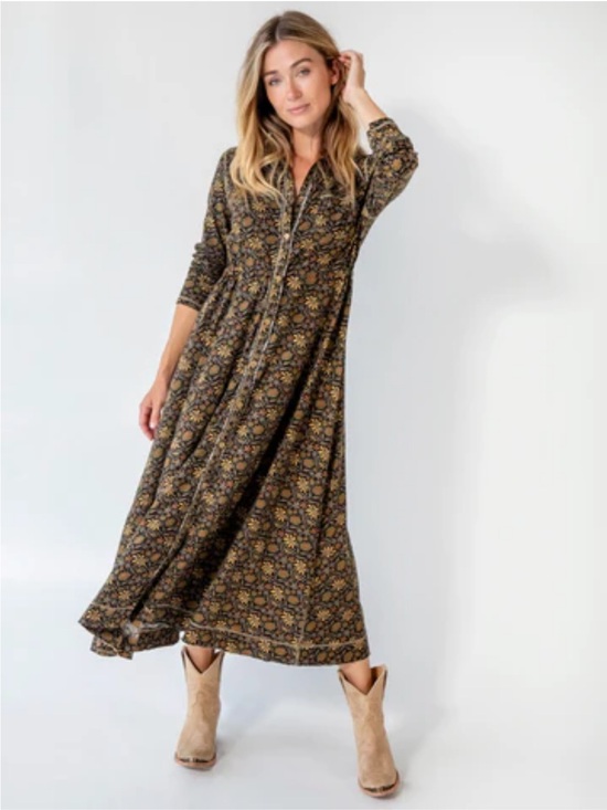 NATURAL LIFE Dresses & Skirts - NWT NEW NATURAL LIFE Large Krista Cotton Maxi Dress
